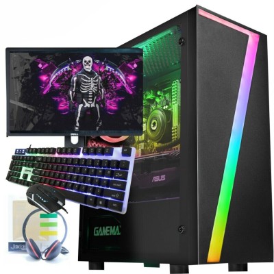 Refurbished Fast Gaming PC Computer Bundle Core i5 8GB 240GB SSD W10 Nvidia GT730 